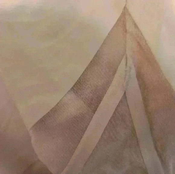 Athleta Tank Top light pink cream white running yoga gym Sleeveless crewneck - Picture 5 of 9